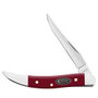 Case Smooth Mulberry Synthetic Small Texas Toothpick Knife 