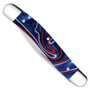 Case XX Smooth Patriotic Kirinite Medium Jack Knife, Closed View