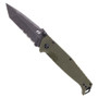 Schrade OD Green Melee Assisted Opening Knife, Tanto Combo Blade