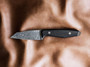 Boker SCRATCH & DENT  Daily Knives AK1 Fixed Blade Knife, Nichols Boomerang Damascus, Beauty Shot
