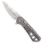 Buck Knives Gray 811 Trace Folder Knife, Reverse Tanto Blade