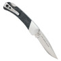 Buck Knives Carbon Fiber 500 Duke Legacy Collection Folder Knife, Clip Open View