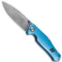  Boker SCRATCH & DENT Blue 1969 Z28-Damast Knife, Damascus Blade