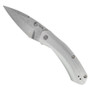 Case Westline Bare Aluminum Liner Lock Knife, Stonewash Blade