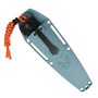 Benchmade Water Intersect Depth Blue Santoprene Fixed Blade Knife, Stonewash Blade, Sheath View