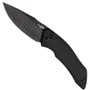 Kershaw Auto Launch 1 Black Anodized Aluminum Auto Knife, Damascus Drop Point Blade