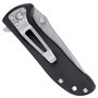 CRKT Drifter Black G10 Linerlock Knife, Clip View