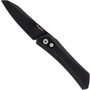 ProTech Sinkevich Oligarch Black Aluminum Auto Knife, Black DLC MagnaCut Blade