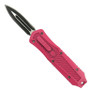 Pygmy OTF Pink Automatic Knife, Two-Tone Blade 