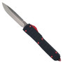 X-Switch Gripster Black Precision OTF Knife, Drop Point Blade