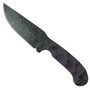 Stroup Knives GP1 Purple G10 Fixed Blade Knife, Drop Point Blade