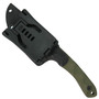 Stroup Knives GP2 OD Green G10 Fixed Blade Knife, Sheath Back View