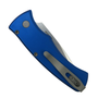 Pro-Tech Duke 2 Blue Auto Knife, Stonewashed Drop Point Blade, Clip View