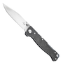 Boker Plus Black Stonewash Atlas Backlock Knife, Satin Clip Point TS Blade