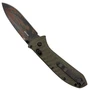Benchmade Presidio II OD Green Micarta Limited Edition Folder Knife, Camo Cerakote CPM-S30V Drop Point Blade, Rear View