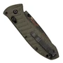 Benchmade Presidio II OD Green Micarta Limited Edition Folder Knife, Camo Cerakote CPM-S30V Drop Point Blade, Closed Clip View