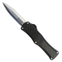 X-Switch Precision Elite Carbon Fiber OTF Knife, Satin Dagger Blade