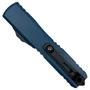 Microtech Gen IV Deep Ocean Ultratech OTF Auto Knife, Black Tanto Blade, Clip View