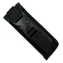 Skull Force Matte Black OTF Auto Knife, Black Dagger Blade, Sheath View