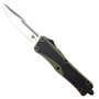 RapidStrike Large Evergreen G10 OTF Knife, Drop Point Blade
