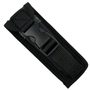 Smooth Operator Small OTF Auto Knife, Black Drop Point Blade, Sheath View