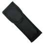 Prime Black ABS Thin Blue Line OTF Auto Knife, Black Clip Point Blade, Sheath View