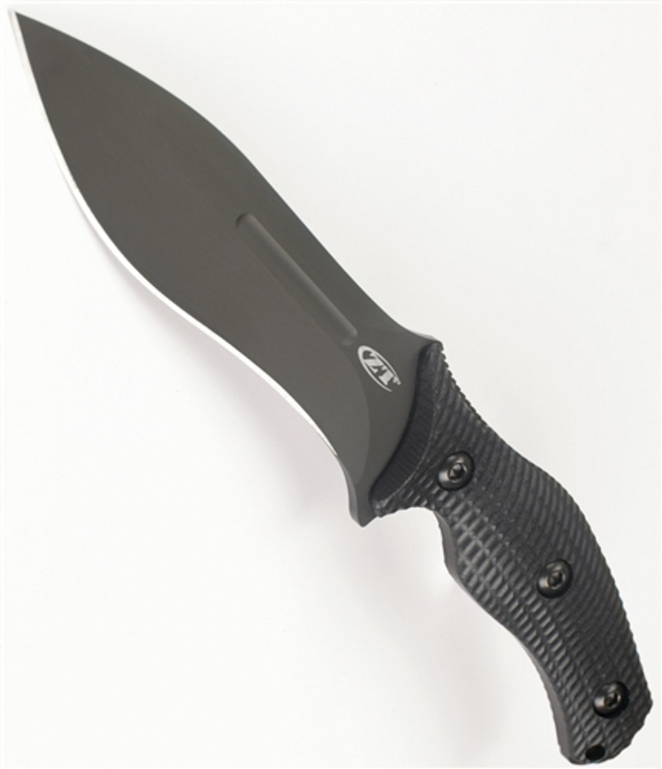 Zero Tolerance Fixed Blade, Black Plain Edge, ZT0100