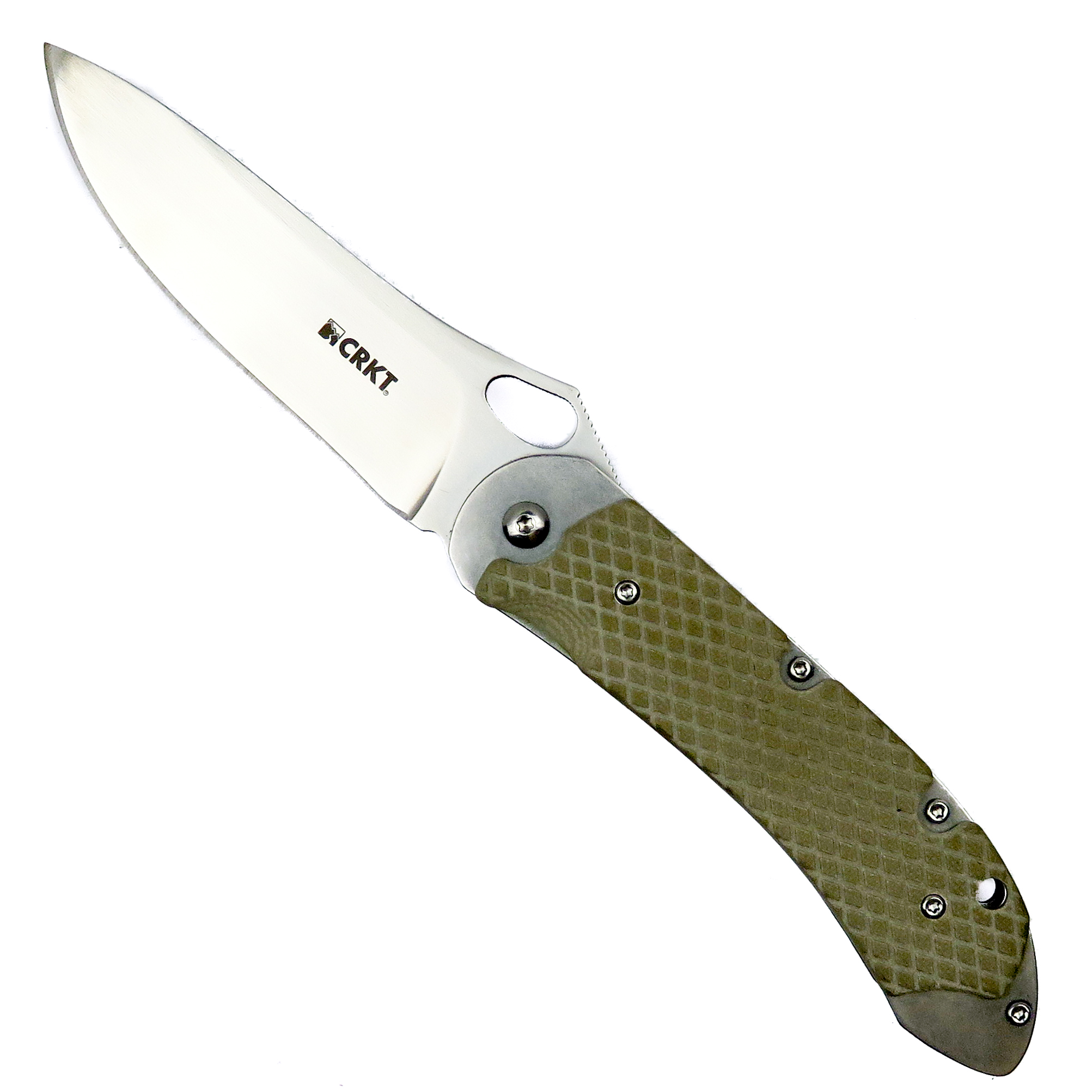 CRKT 7480 Jernigan VASP Folder Knife, Plain Edge