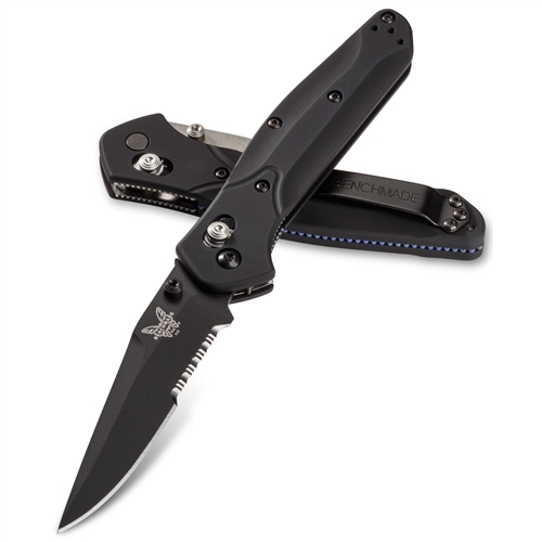Benchmade 943BK Osborne Folder Knife, CPM-S30V Black Blade