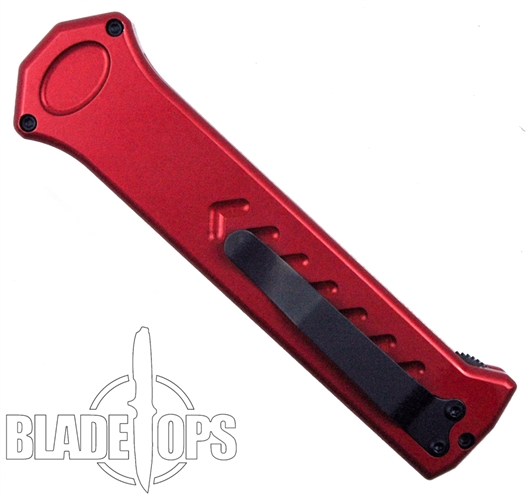 Paragon Blood Line PARA-XD OTF Auto Knife, Red Combo Dagger Blade