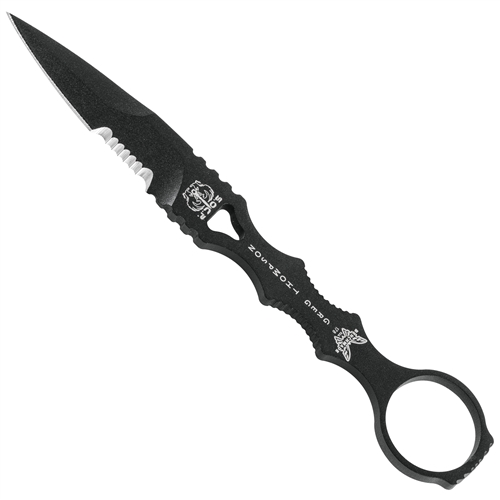 Benchmade 178SBK SOCP Dagger S/E Fixed Blade Knife, Black Sheath