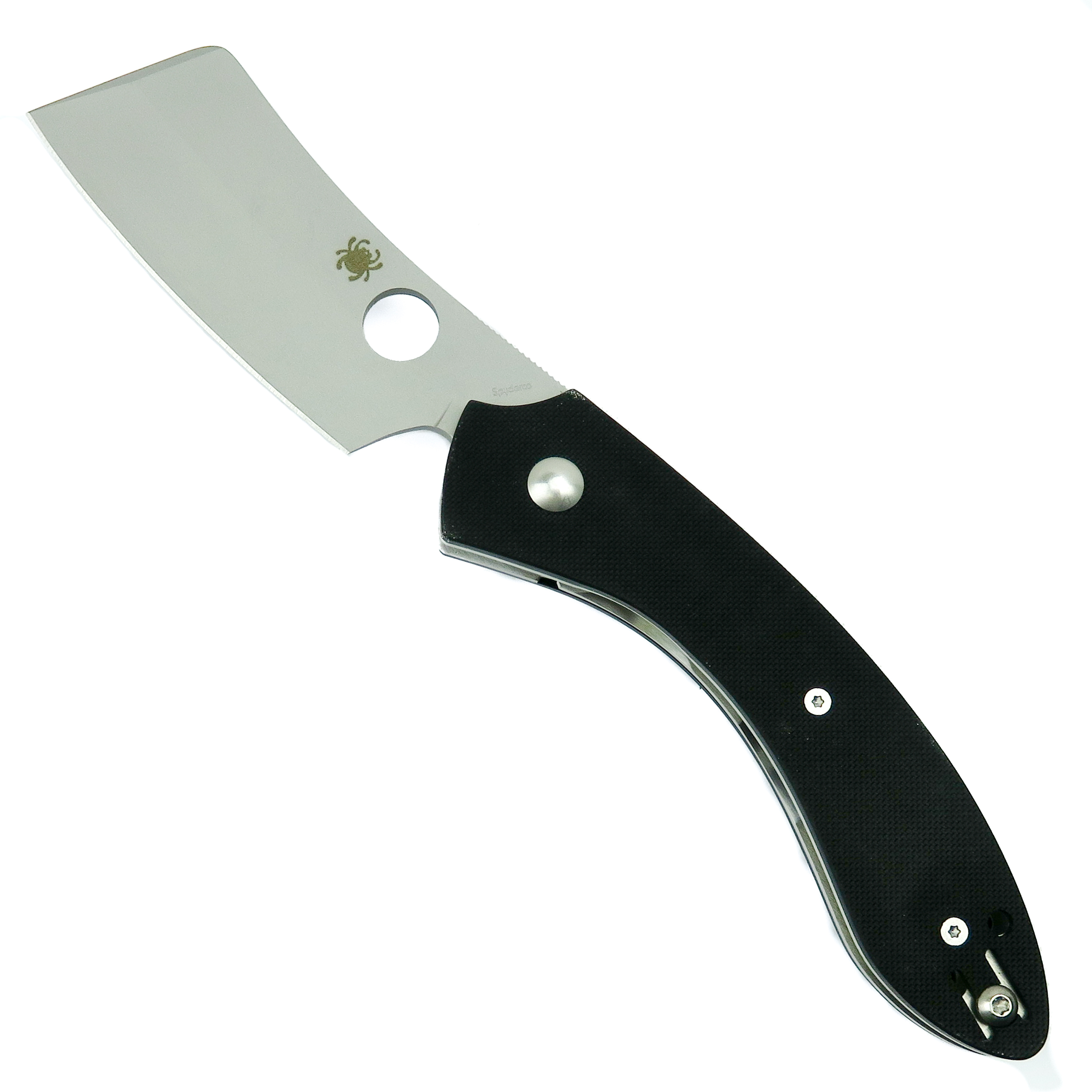 Spyderco Roc G-10 Folder, Cleaver, VG-10, Plain, Serge Panchenko Spyderco Roc G-10 Folder, Cleaver, VG-10, Plain, Serge Panchenko