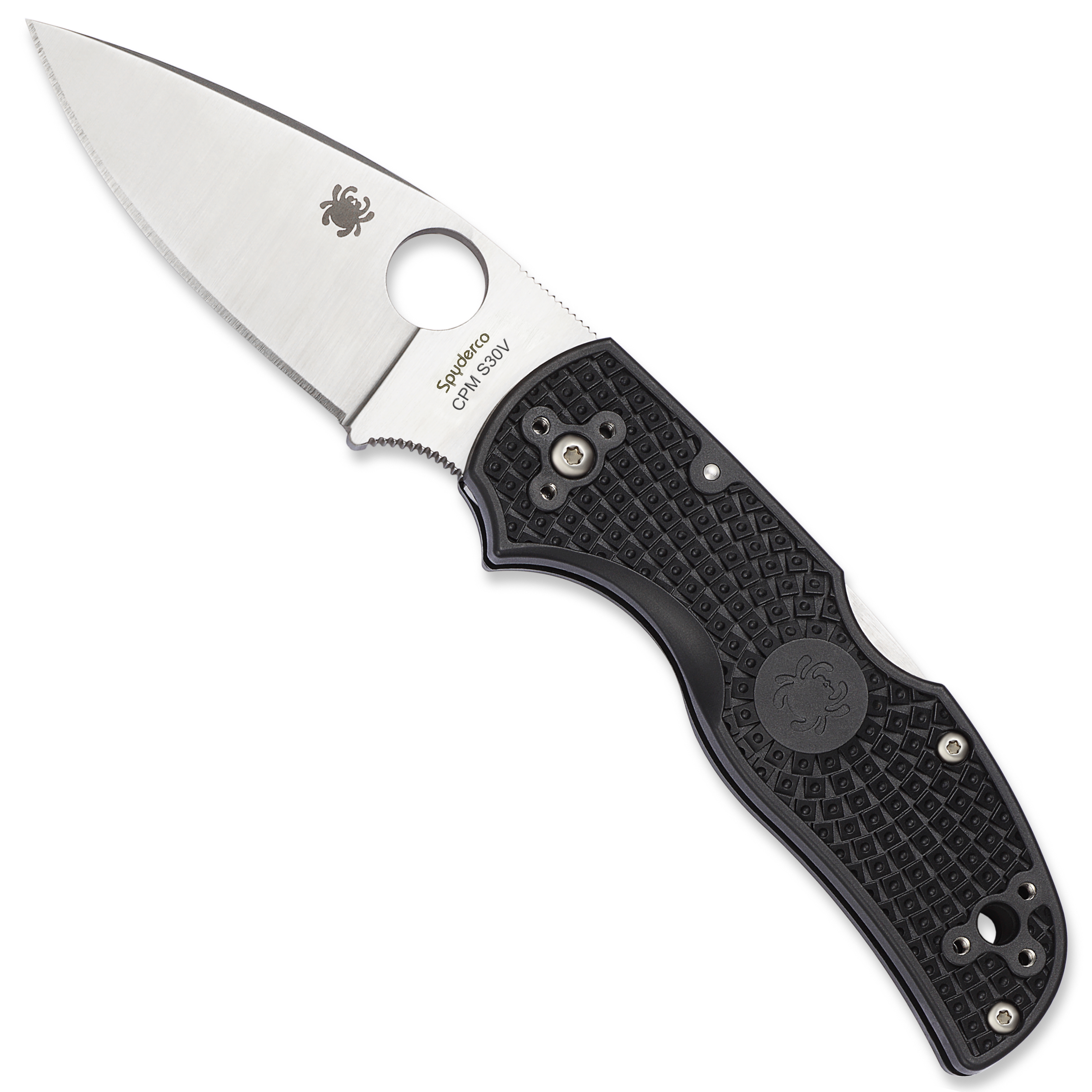 Spick&Span OBLADA TENDER PT ブラック 別注 Spyderco C41PBK5 Lightweight Native 5 Folder Knife, CPM