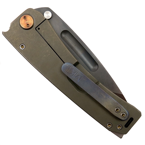 Medford Knife & Tool MK07DVD-05AN Marauder Carbon Fiber/Bronze