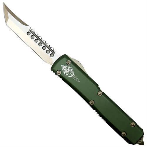 Microtech 119-13OD OD Green Ultratech Hellhound Tanto OTF Auto