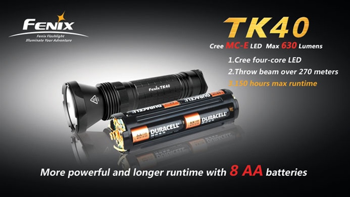 fenix flashlight cree TK17 Dual Switch Tactical Its innovative dual beam system allows you to switch between a focussed spotlight for maximum range and a floodlight for wide Fenix LD02 Flashlight Cree XP-E