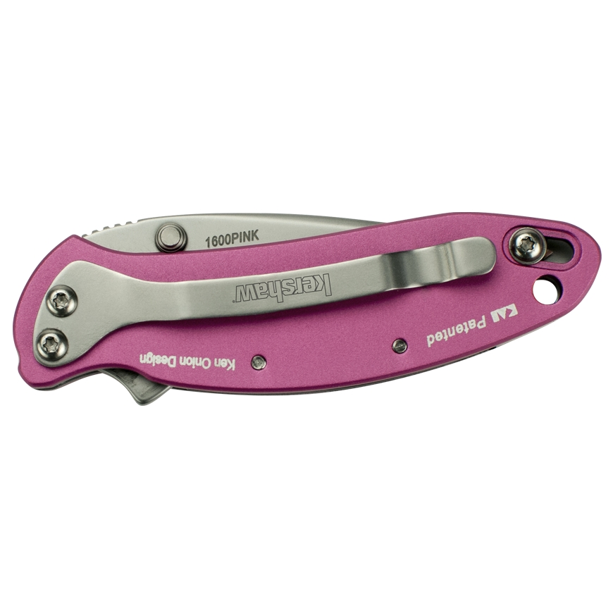 Kershaw Pink Chive Assist Knife, KS1600PINK