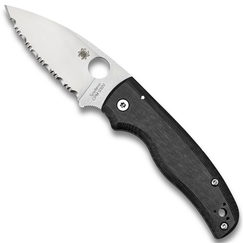 Spyderco C229GS Shaman Folder Knife, CPM-S30V Satin SpyderEdge Blade