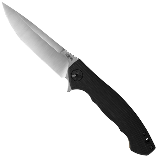 Zero Tolerance Short Run 0452G10 Black G-10/Gold Titanium Flipper