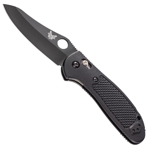 Benchmade 550BKHG Griptilian Sheepsfoot Folder Knife, 154CM Black