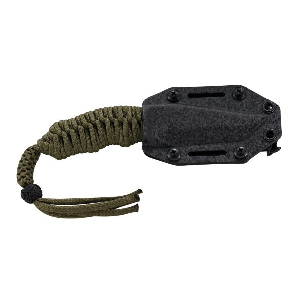 CRKT 2030CW OD Green Triumph N.E.C.K. Tanto Fixed Blade Knife