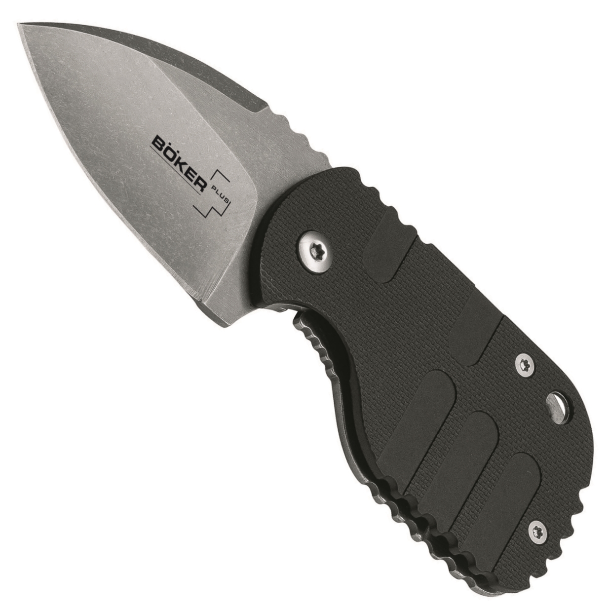 Boker Plus Friction Folder Knife, Stonewash Blade