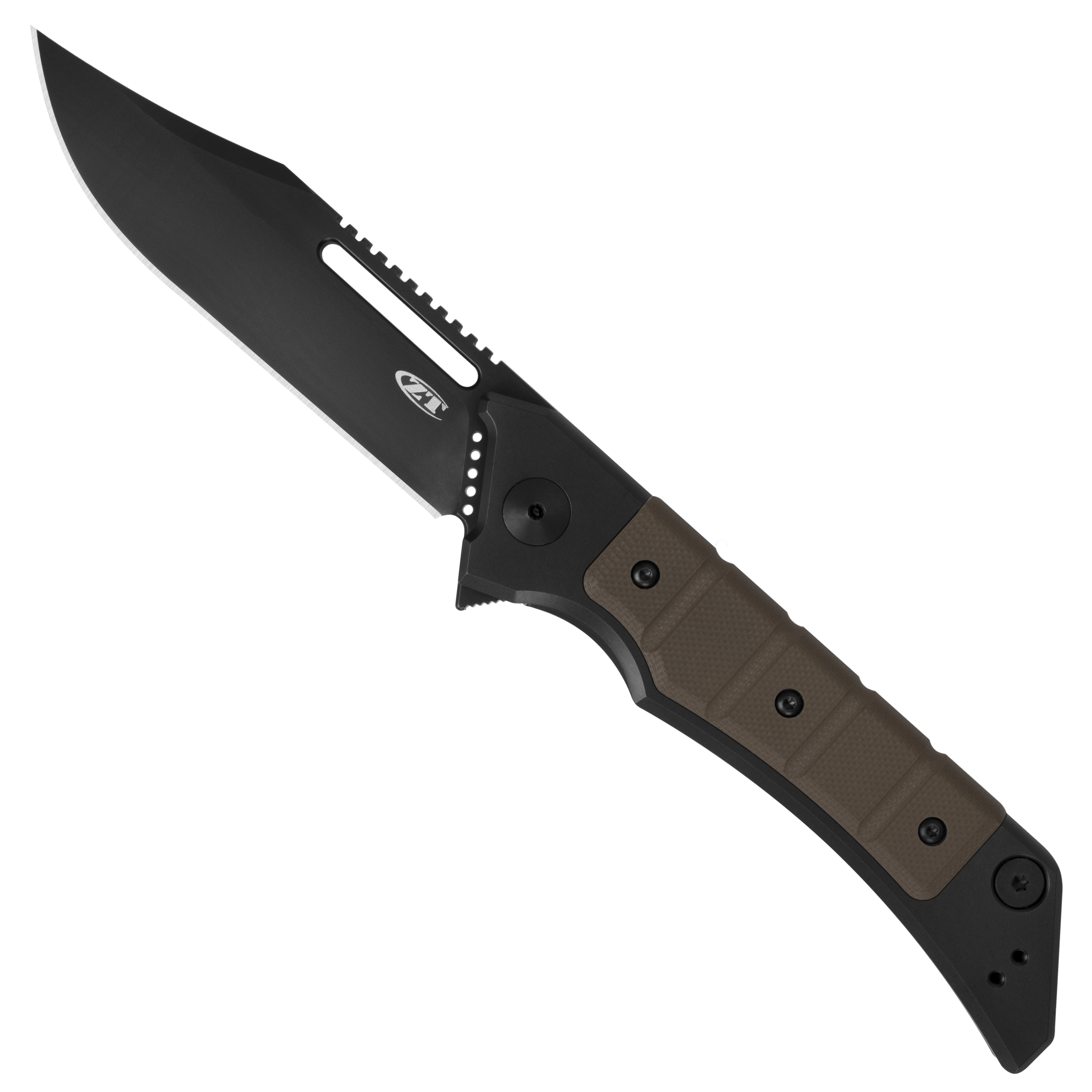 Zero Tolerance 0223 Flipper Knife, CPM-20CV Black Blade | BladeOps