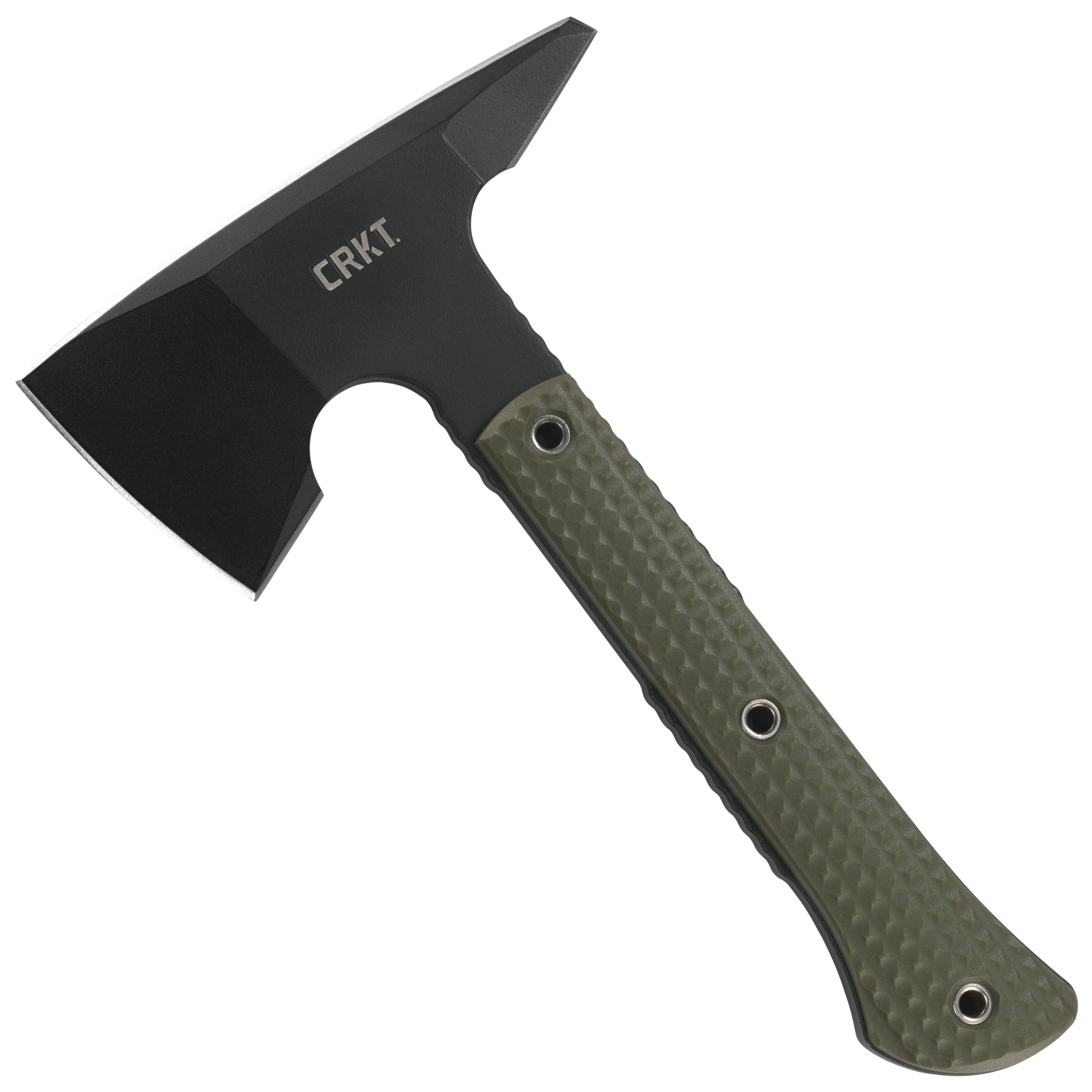 CRKT Jenny Wren Compact Fixed Blade Tomahawk, Black Head | BladeOps