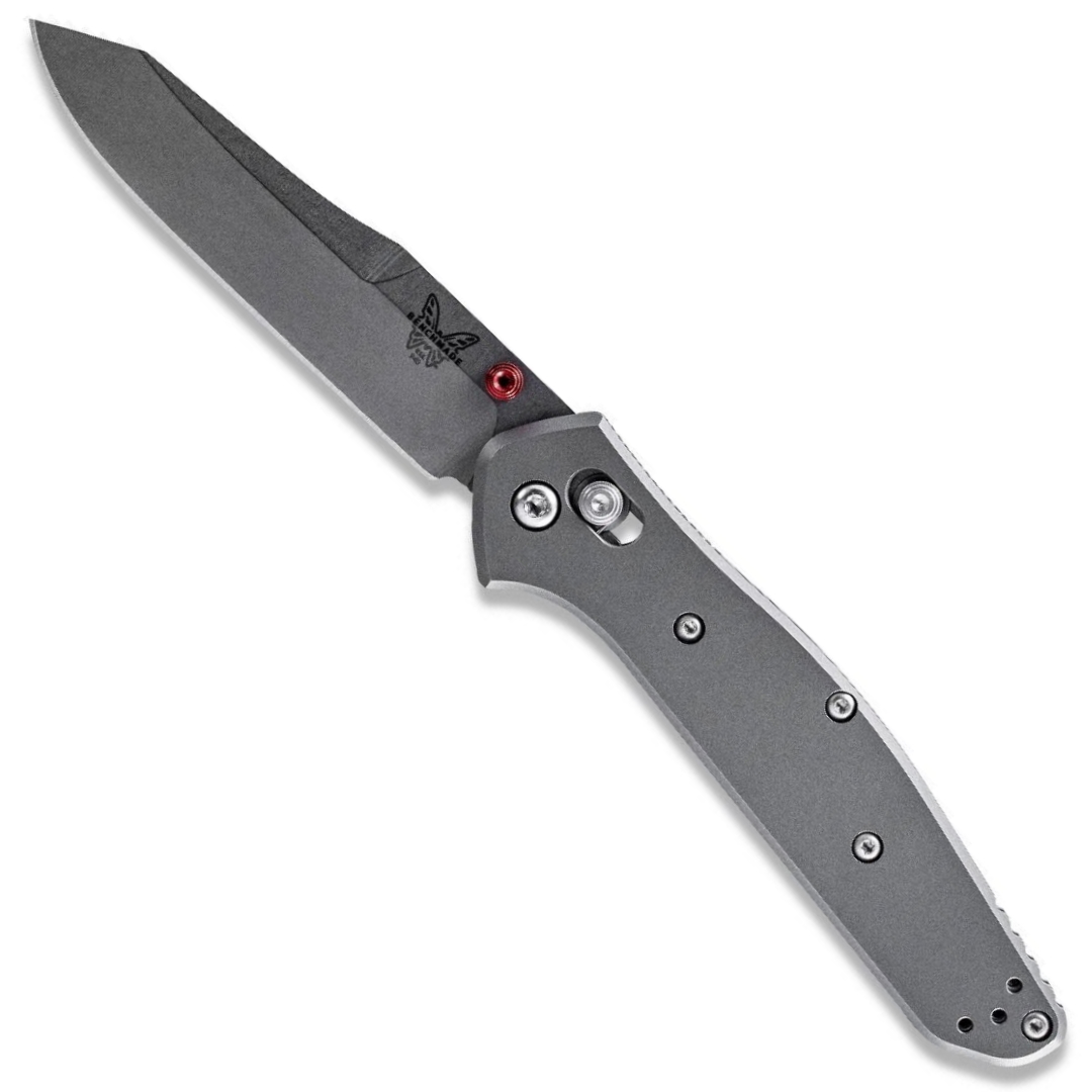Benchmade 940 Osborne Titanium Folder Knife, CPMS90V Blade BladeOps