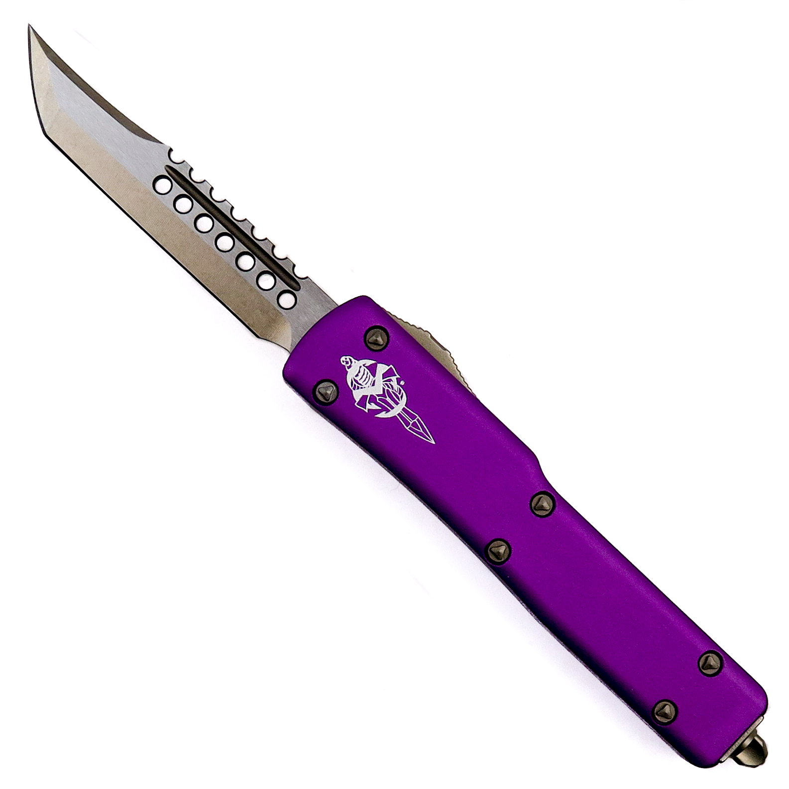 Microtech 419-13VIS Violet UTX-70 Hellhound Tanto OTF Auto Knife