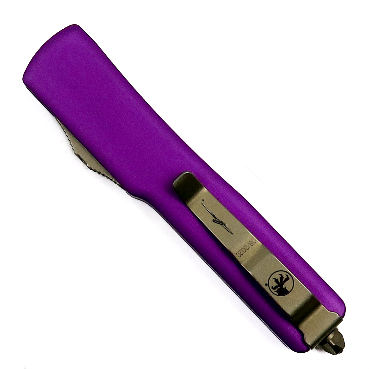 Microtech 419-13VIS Violet UTX-70 Hellhound Tanto OTF Auto Knife