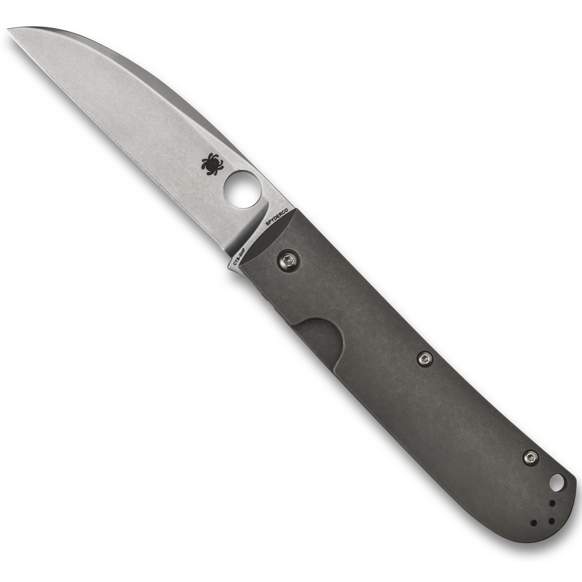 Spyderco SwayBack Frame Lock Knife, CTS-XHP Stonewash Blade | BladeOps