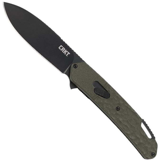 CRKT OD Green Bona Fide Flipper Knife, Field Strip Gen II | BladeOps