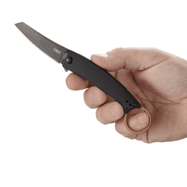 CRKT Jesper Voxnaes Ibi, Stonewash Blade | BladeOps
